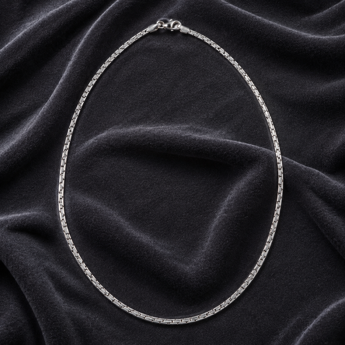 men's cubic link chain necklace | 925 sterling silver - shyni jewelry