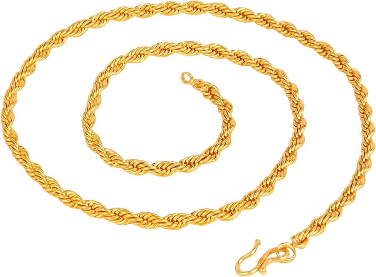 shyni twist of elegance rope chain - stylish fashion jewelry