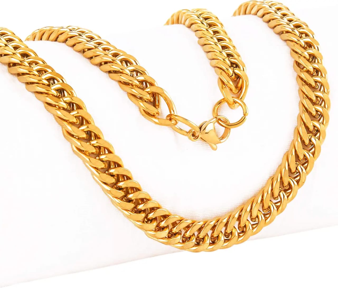 shyni curv - heavy golden chain for men
