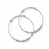 Baby Classic Silver Ball Bead Kada Set