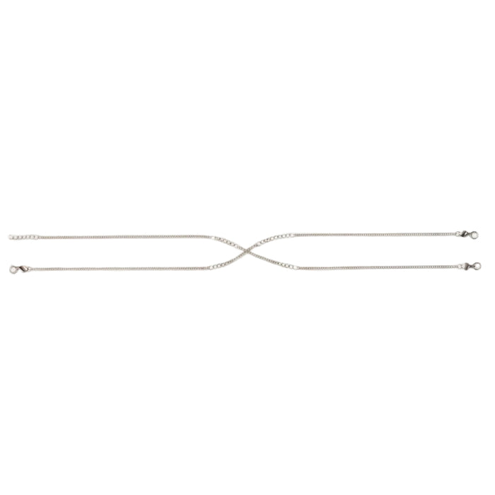 925 Sterling Silver Minimal Anklet for Women | Daily Wear Silver Jewelry - Shyni Jewelry
