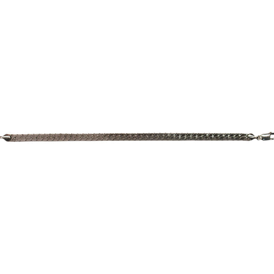 Men's Double Strand Cubic Bracelet | 925 Sterling Silver - Shyni Jewelry