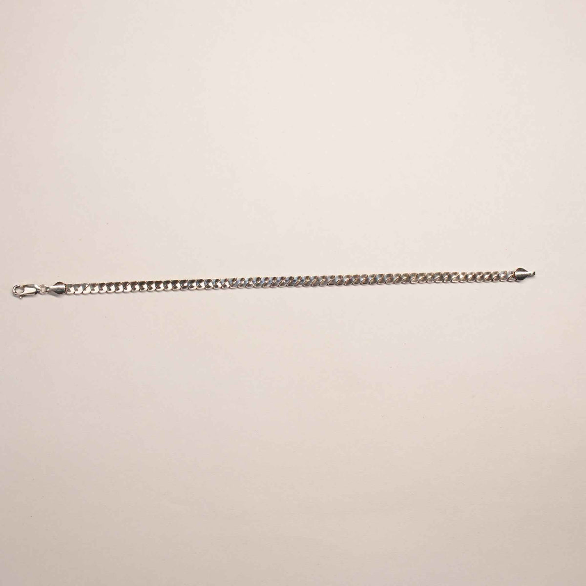 men's classic cubic link bracelet | 925 sterling silver
