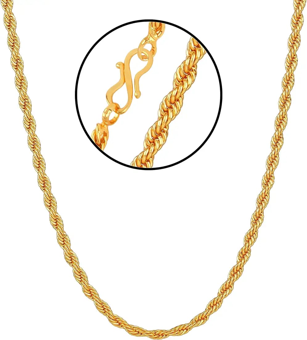 shyni twist of elegance rope chain - stylish fashion jewelry
