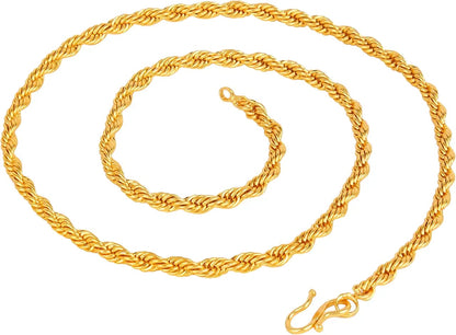 Shyni Twist of Elegance Rope Chain - Stylish Fashion Jewelry
