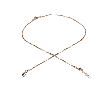 Minimal Silver Chain Anklet for Women & Girls | Everyday Elegance