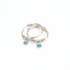 Baby Doraemon Charm Silver Kada Set