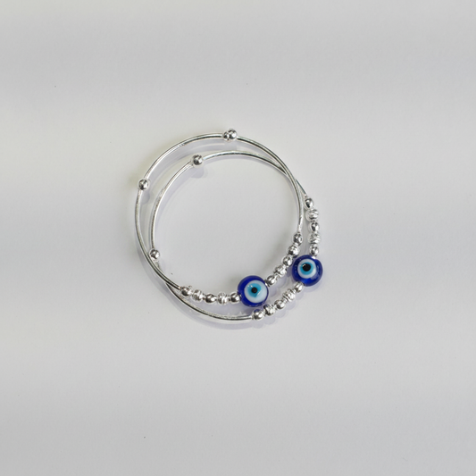 Baby Evil Eye Classic Kada - Photo 1