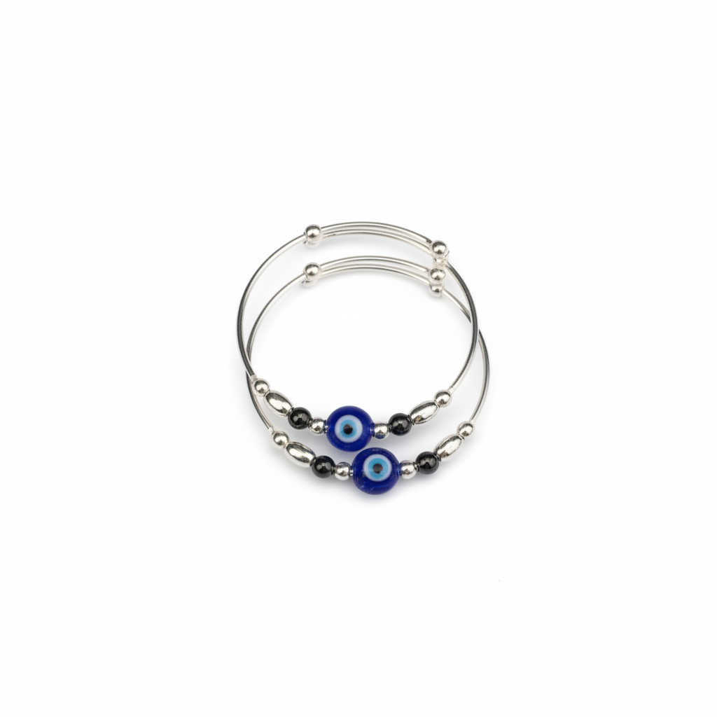 baby evil eye triple wire kada - photo 1