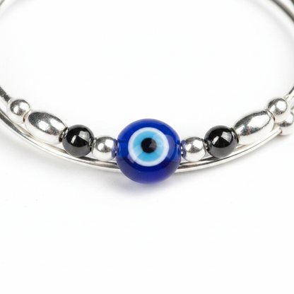 Baby Evil Eye Triple Wire Kada - Photo 3