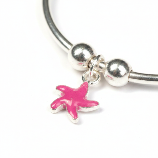 Baby Pink Star Kada Set - Photo 3
