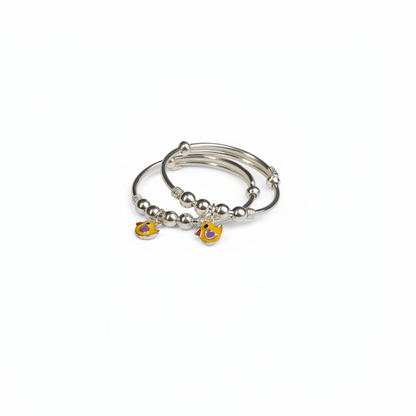 Baby Yellow Duck Kada Set - Photo 1