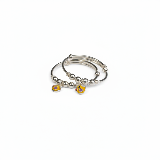 Baby Yellow Duck Kada Set - Photo 1