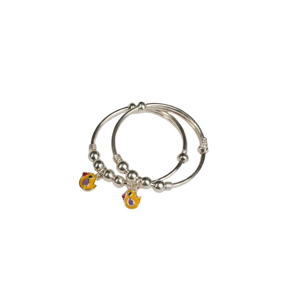 Baby Yellow Duck Kada Set - Photo 2