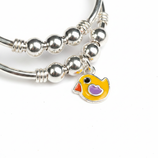 Baby Yellow Duck Kada Set - Photo 3