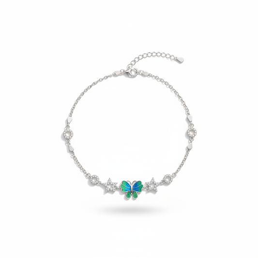 Blue Butterfly Star Bracelet - Photo 2