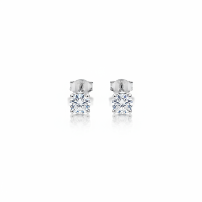 CZ Solitaire Studs - Photo 1