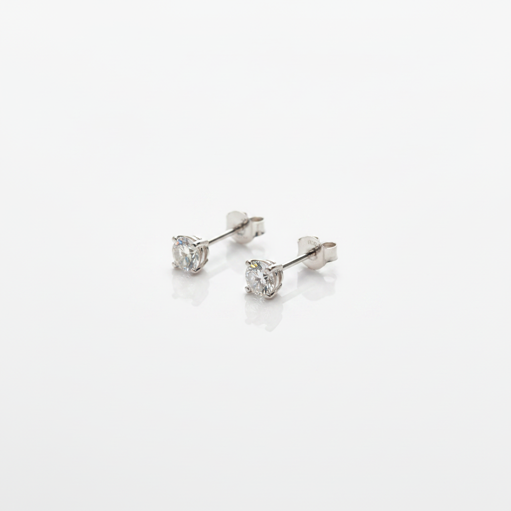 cz solitaire studs - photo 2