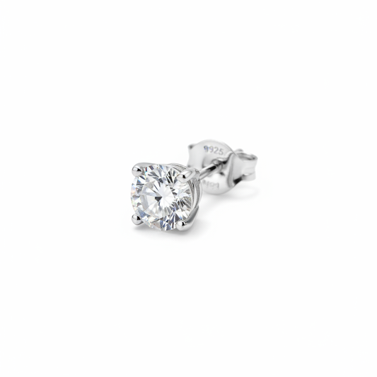 CZ Solitaire Studs - Photo 3