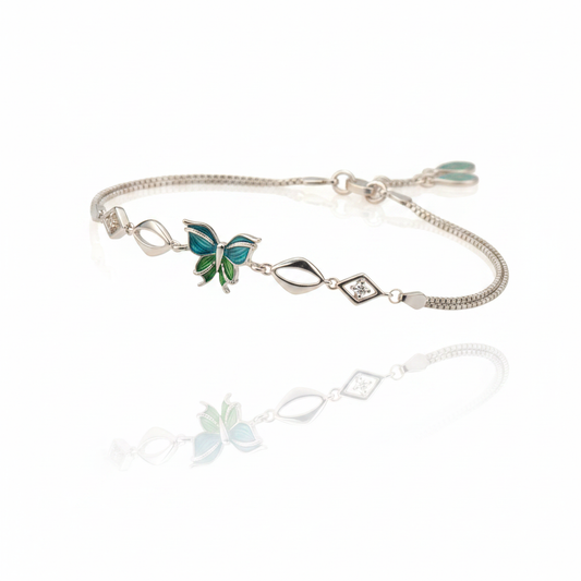 Elegant Butterfly Bracelet - Photo 5