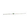 Teal Enamel Butterfly Charm Bracelet in 925 Sterling Silver