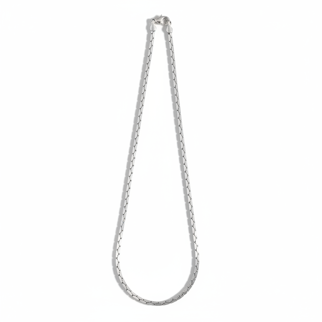 Flat Cubic Link Chain - Photo 1