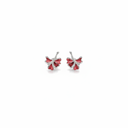 Floral Butterfly Earrings - Photo 2