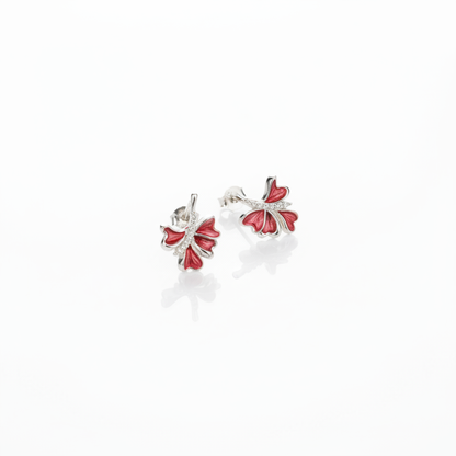 Floral Butterfly Earrings - Photo 5