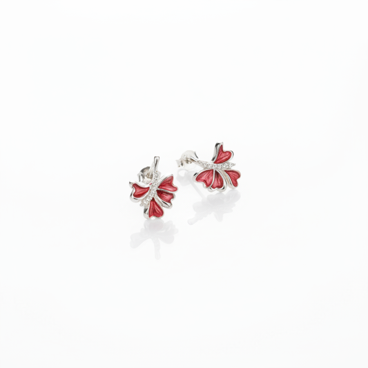 Floral Butterfly Earrings - Photo 5