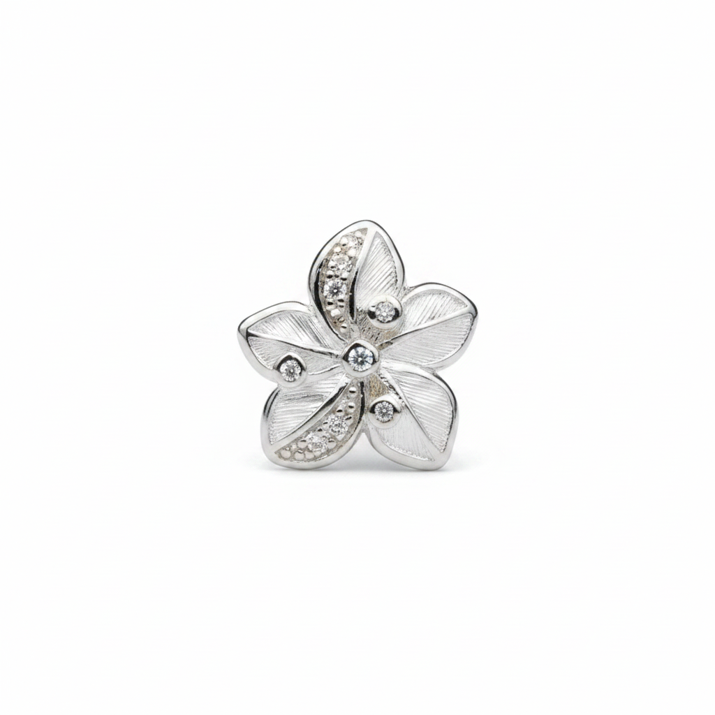 floral cluster stud earrings - photo 3