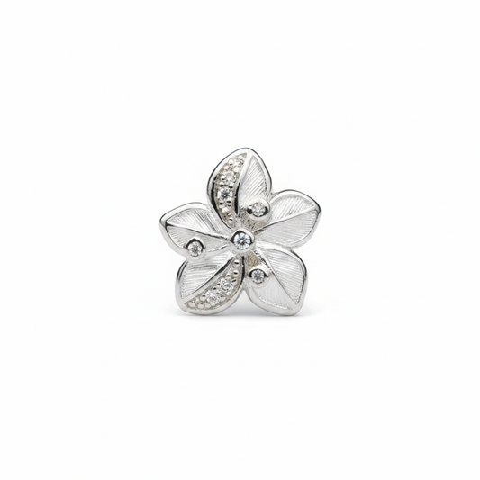Floral Cluster Stud Earrings - Photo 3