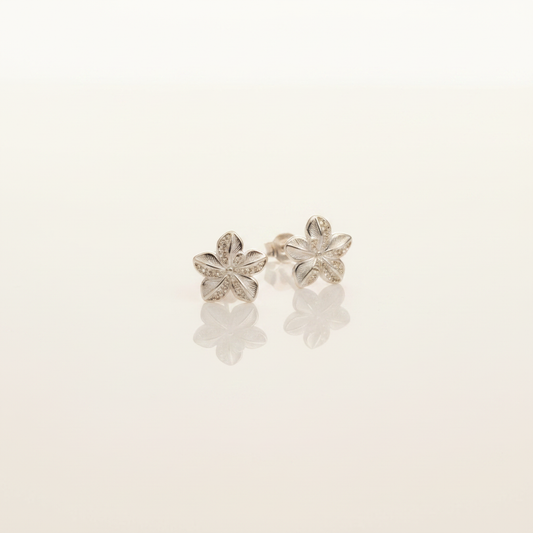 Floral Cluster Stud Earrings - Photo 4
