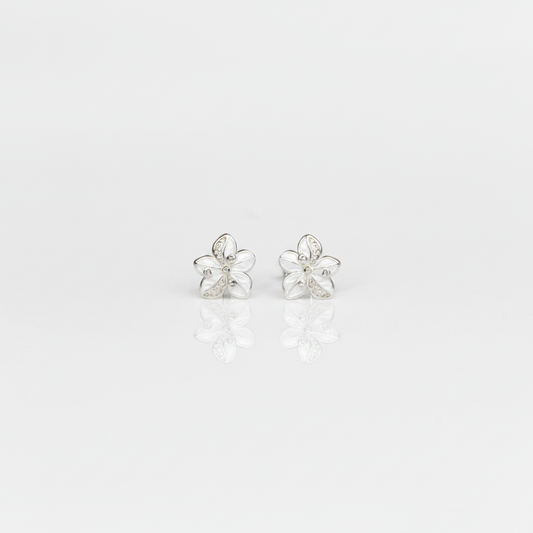 Floral Cluster Stud Earrings - Photo 5