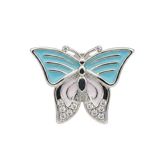 Pastel Butterfly Earrings - Photo 3
