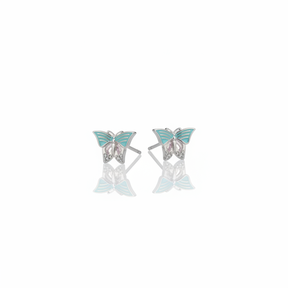 Pastel Butterfly Earrings - Photo 5