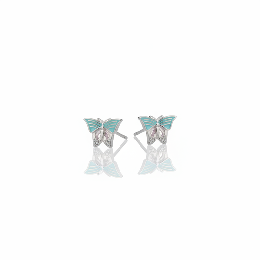 Pastel Butterfly Earrings - Photo 5