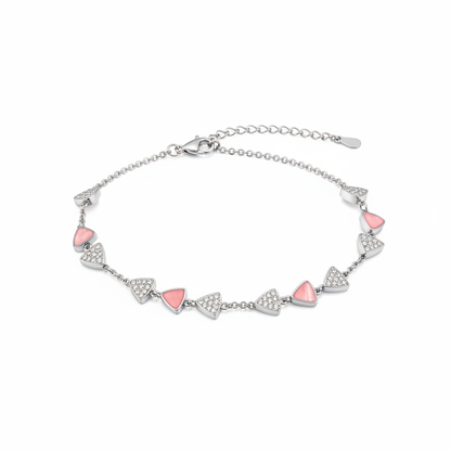 Pink Anklet - 45 Angle