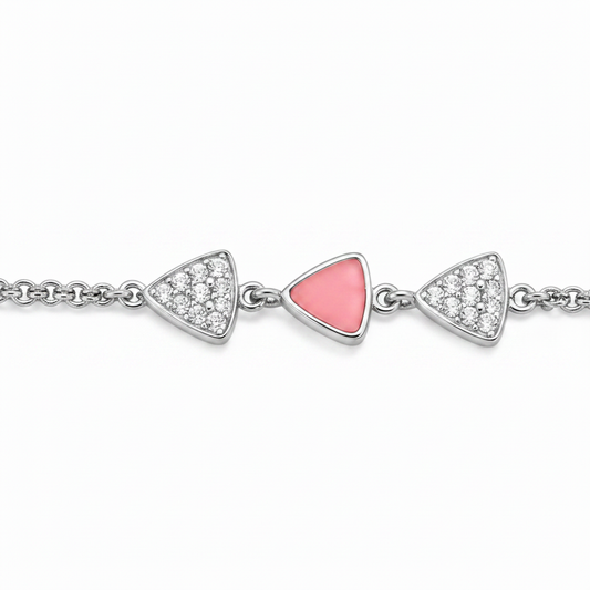 Pink Anklet - Close Up
