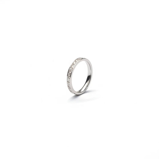 Shyni Jewelry unisex 925 sterling silver cutting band ring with a high-polish finish for daily wear.
