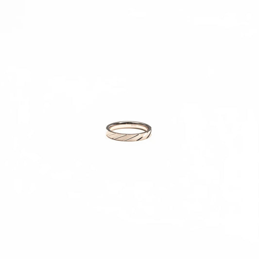 Shyni Jewelry matte finish 925 sterling silver band ring for men with diagonal precision cutting details
