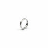 Matte Finish Cutting Band Ring for Men | 925 Sterling Silver