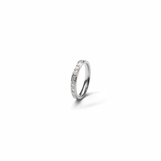 Shyni Jewelry unisex 925 sterling silver cutting band ring with a high-polish finish for everyday wear.