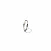 Sleek Polished Cutting Ring for Men | 925 Silver Band