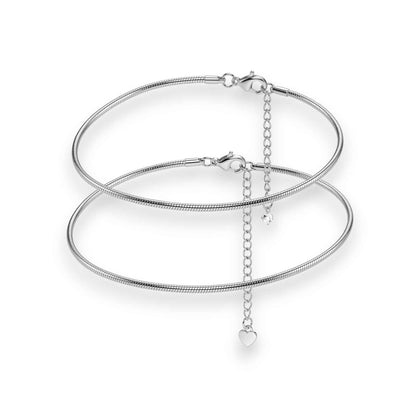 Featherlight Silver Anklet for Women | Delicate Daily Wear Payal