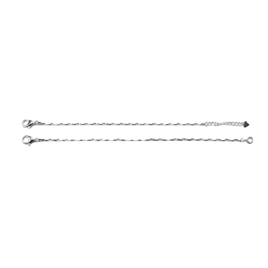 sleek everyday silver anklet for women | 925 sterling silver payal