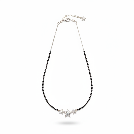 Triple Star Mangalsutra - Photo 1