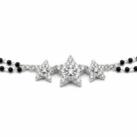 Triple Star Mangalsutra - Photo 2
